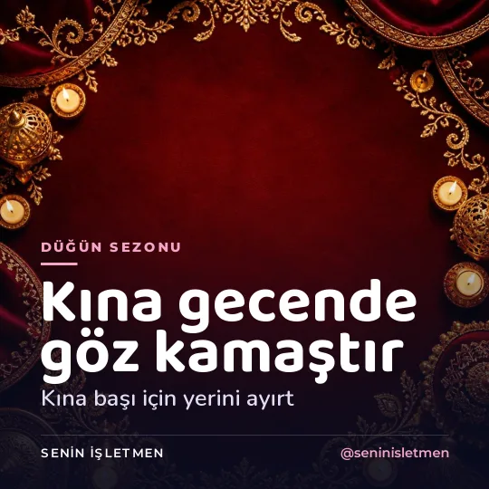 Kına gecesi gönderisi